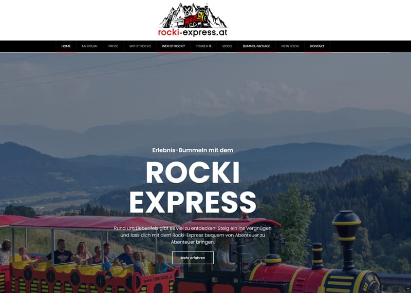 Screenshot von Rocki Express